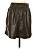 Melissa Nepton Brown Faux Leather Skirt Size S - photo 2