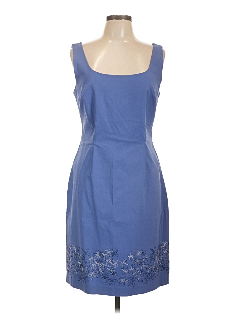 Pre-owned Express Sleeveless Top Blue Square Neckline Tops