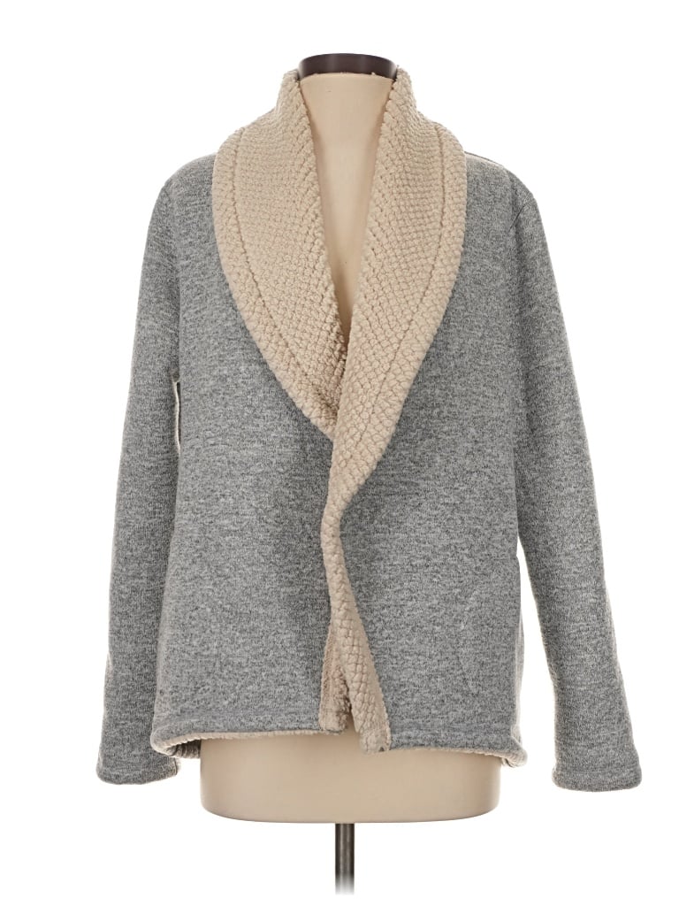 Pre-owned Threads 4 Thought Cardigan Sweater In Gray