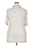 Unbranded Ivory 3/4 Sleeve Button-Down Shirt Size XXL (estimated) - photo 2
