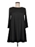 Derek Heart Solid Black Casual Dress Size M - photo 1