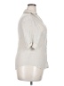 Unbranded Ivory 3/4 Sleeve Button-Down Shirt Size XXL (estimated) - photo 4