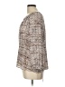 Zac & Rachel 100% Polyester Brown 3/4 Sleeve Blouse Size L - photo 5