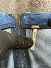 Free People Solid Blue Denim Skirt Size 4 - photo 4