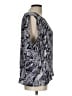 Calvin Klein 100% Polyester Silver Sleeveless Blouse Size L - photo 4