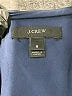 J.Crew 100% Viscose Polka Dots Blue Casual Dress Size 8 - photo 7