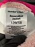 Member's Mark 100% Recycled Polyester Solid Pink Jacket Size L (kids) - photo 3