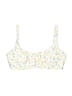 Unbranded Floral Yellow Swimsuit Top Size S (estimated) - photo 1
