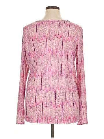 Logo Layers Long Sleeve Blouse (view 2)