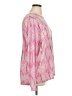 Logo Layers Pink Long Sleeve Blouse Size XL - photo 4