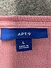 Apt. 9 Pink Pullover Sweater Size L - photo 7