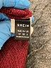 Shein 100% Acrylic Burgundy Poncho Size 6 - photo 7