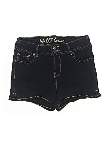 Wallflower Denim Shorts (view 1)