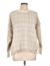 DKNY Tweed Ivory Pullover Sweater Size L - photo 1
