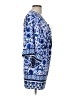 Nanette Lepore Paisley Blue Casual Dress Size L - photo 4