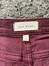 Lila Ryan Chevron-herringbone Purple Burgundy Jeans Size 29 waist - photo 7