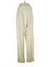 Unbranded 100% Polyester Solid Ivory Casual Pants Size S - photo 2