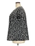 Lane Bryant 100% Polyester Black Short Sleeve Blouse Size 18 - photo 5