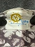 Blue Life 100% Rayon Silver Long Sleeve Blouse Size S - photo 7