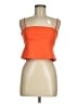 Zara 100% Polyester Solid Orange Sleeveless Blouse Size M - photo 1