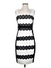 Jax Graphic White Cocktail Dress Size 2 - photo 1