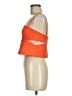 Zara 100% Polyester Solid Orange Sleeveless Blouse Size M - photo 5
