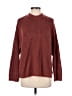 American Eagle Outfitters Tweed Burgundy Pullover Sweater Size S - photo 1