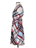BCBGMAXAZRIA Graphic Blue Cocktail Dress Size XXS - photo 5