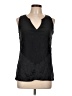 Derek Lam 100% Silk Black Sleeveless Silk Top Size 10 - photo 1