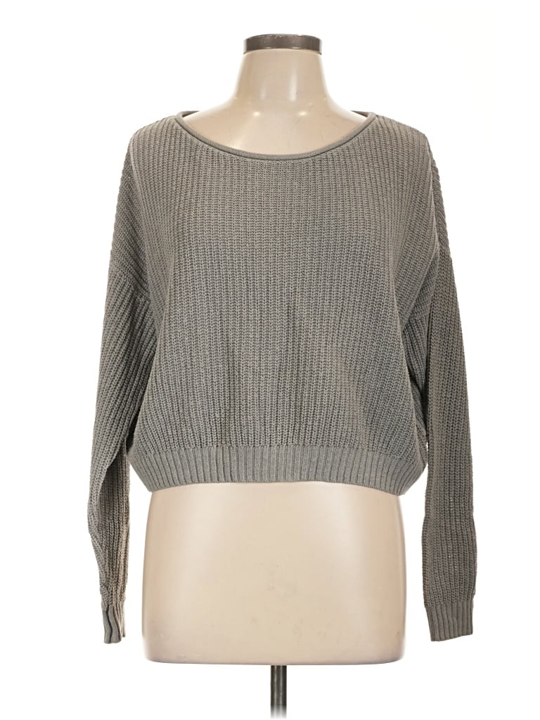 Pre-owned Wild Fable Pullover Sweater In Gray