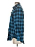 Zeagoo Plaid Blue Long Sleeve Button-Down Shirt Size S - photo 5