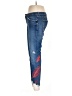 Zara Hearts Blue Jeans Size EU 42 / US 12 - photo 5