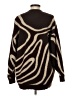 12th Tribe Animal Print Brown Pullover Sweater Size XS - photo 2