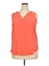 Maurices 100% Polyester Orange Sleeveless Blouse Size XXL - photo 1