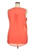 Maurices 100% Polyester Orange Sleeveless Blouse Size XXL - photo 2