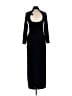 Express 100% Polyester Black Casual Dress Size L - photo 2