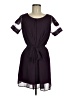 A. Byer 100% Polyester Chevron-herringbone Purple Casual Dress Size M - photo 1