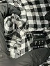 Shein Checkered-gingham Black Casual Skirt Size 6 - photo 3