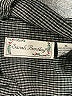 Sarah Bentley 100% Polyester Houndstooth Gray Long Sleeve Blouse Size XL - photo 7