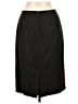 Le Suit Chevron-herringbone Black Formal Skirt Size 10 - photo 2