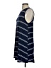 Olivaceous Stripes Blue Casual Dress Size S - photo 5