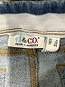 D&Co. Solid Blue Jeans Size 6 - photo 7