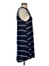 Olivaceous Stripes Blue Casual Dress Size S - photo 4