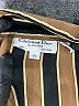 Christian Dior 100% Polyester Stripes Brown Vintage Blouse Size 14 - photo 16