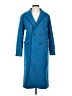Ann Taylor LOFT 100% Polyester Blue Coat Size XS - photo 1