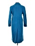 Ann Taylor LOFT 100% Polyester Blue Coat Size XS - photo 2