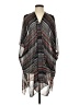 Forever 21 100% Polyester Black Kimono Size S - photo 1