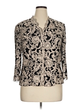 Alex Evenings 3/4 Sleeve Blouse