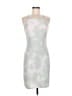 Love Streak Metallic Silver Cocktail Dress Size M - photo 1