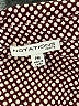 Notations Polka Dots Burgundy Long Sleeve Blouse Size M (petite) - photo 7